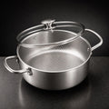 Titanium Series Tencere 24 cm, cam kapaklı